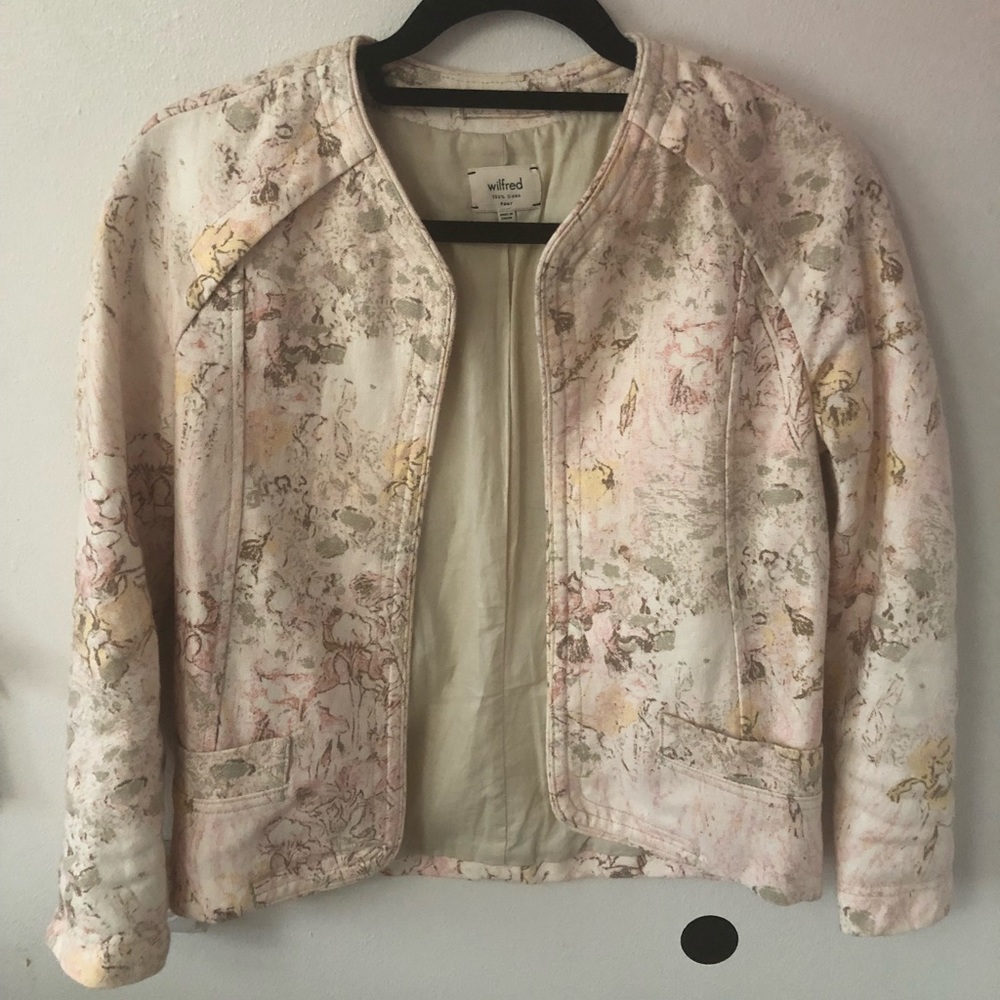Wilfred floral print jacket